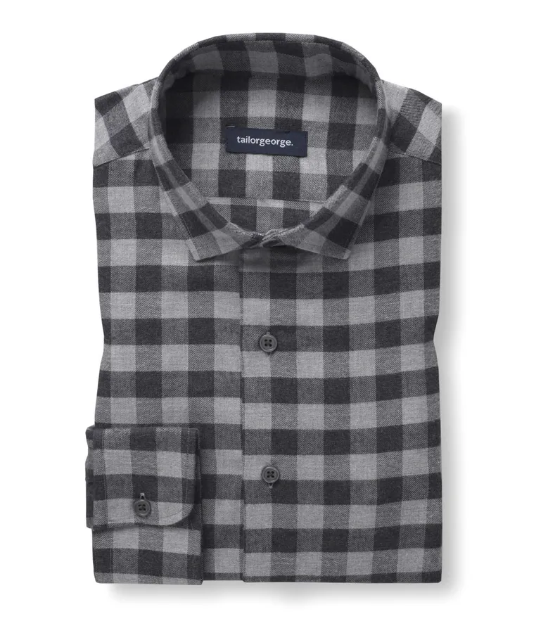 Camisa de popelina blanca lisa de fácil planchado
