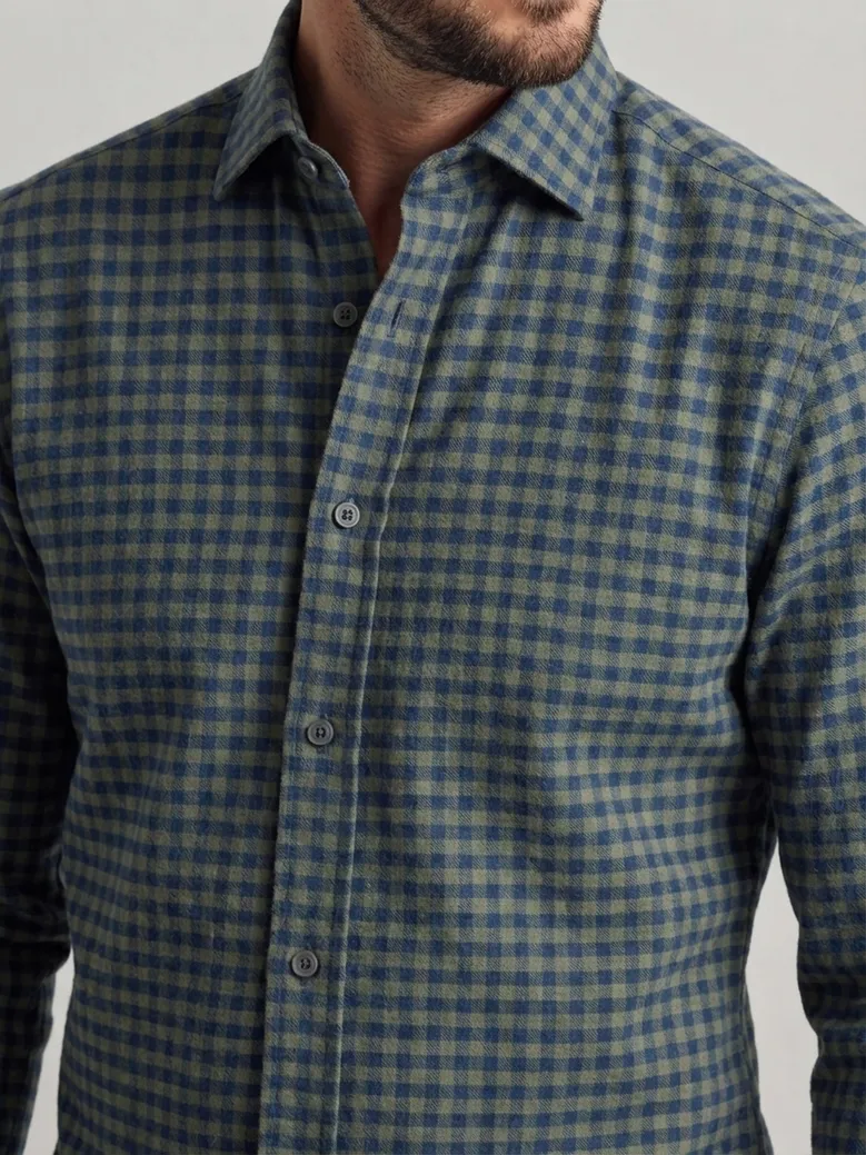 Camisa de popelina blanca lisa de fácil planchado