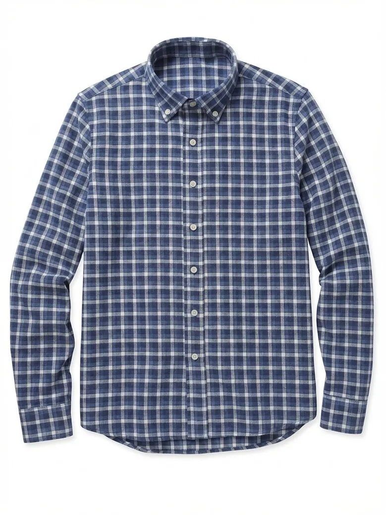 Camisa de popelina blanca lisa de fácil planchado