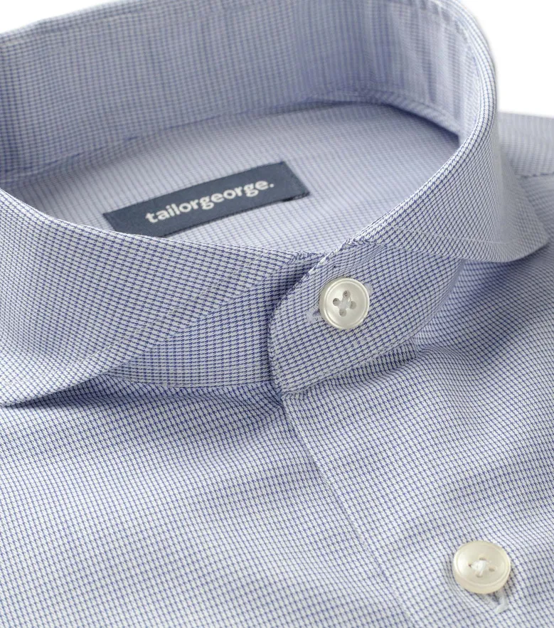Camisa de popelina blanca lisa de fácil planchado