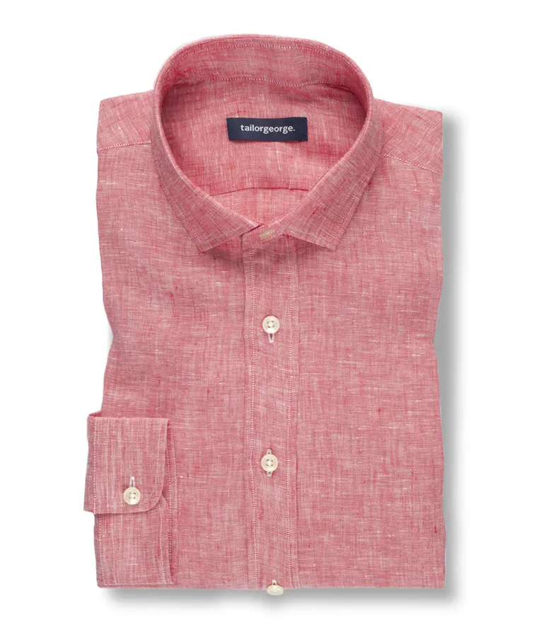 Camisa de popelina blanca lisa de fácil planchado