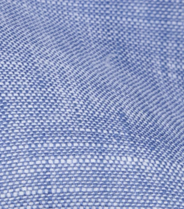 Camisa de popelina blanca lisa de fácil planchado