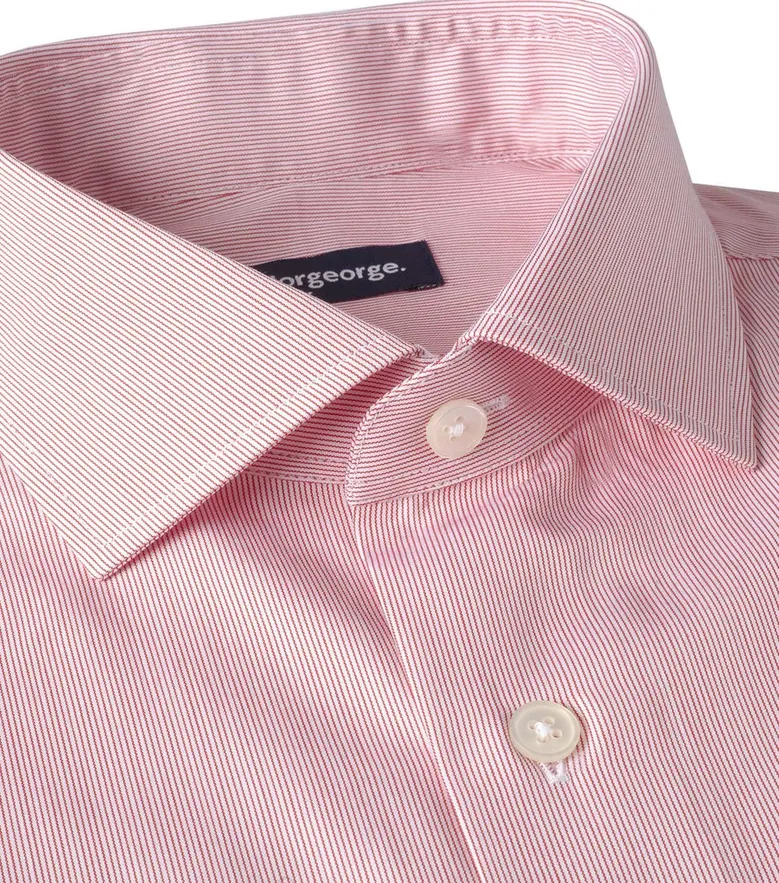 Camisa de popelina blanca lisa de fácil planchado