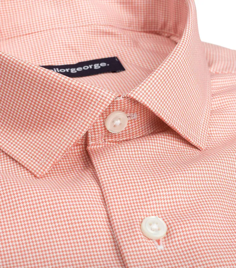 Camisa de popelina blanca lisa de fácil planchado