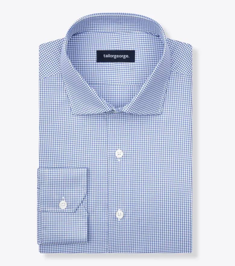 Camisa de popelina blanca lisa de fácil planchado