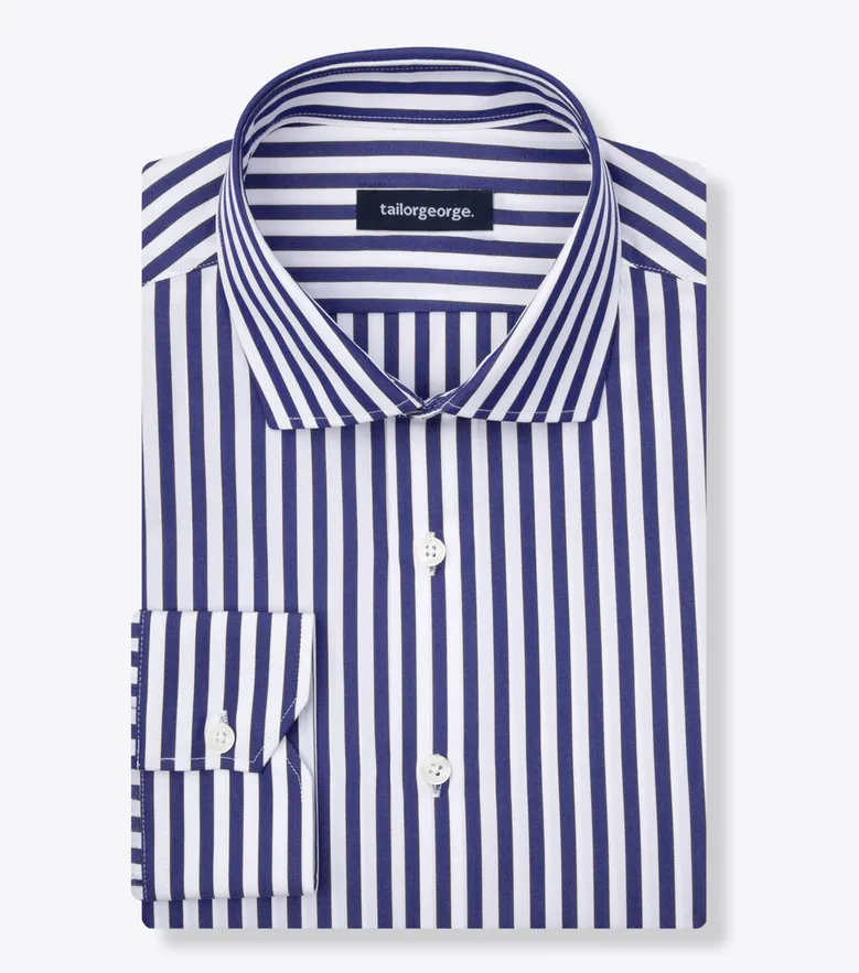 Camisa de popelina blanca lisa de fácil planchado