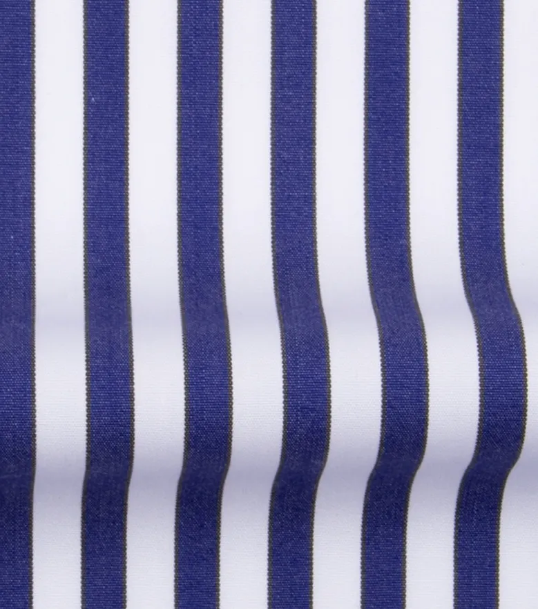 Camisa de popelina blanca lisa de fácil planchado