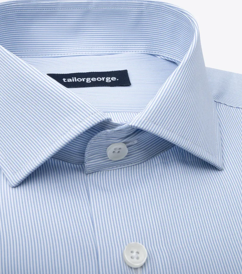 Camisa de popelina fácil de planchar