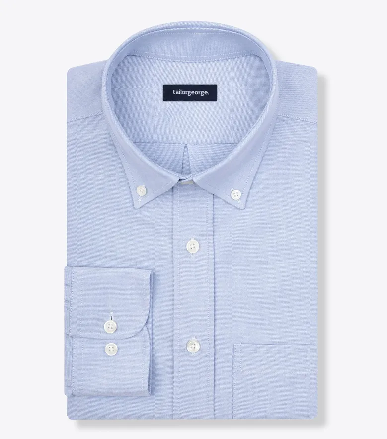 Camisa de popelina blanca lisa de fácil planchado