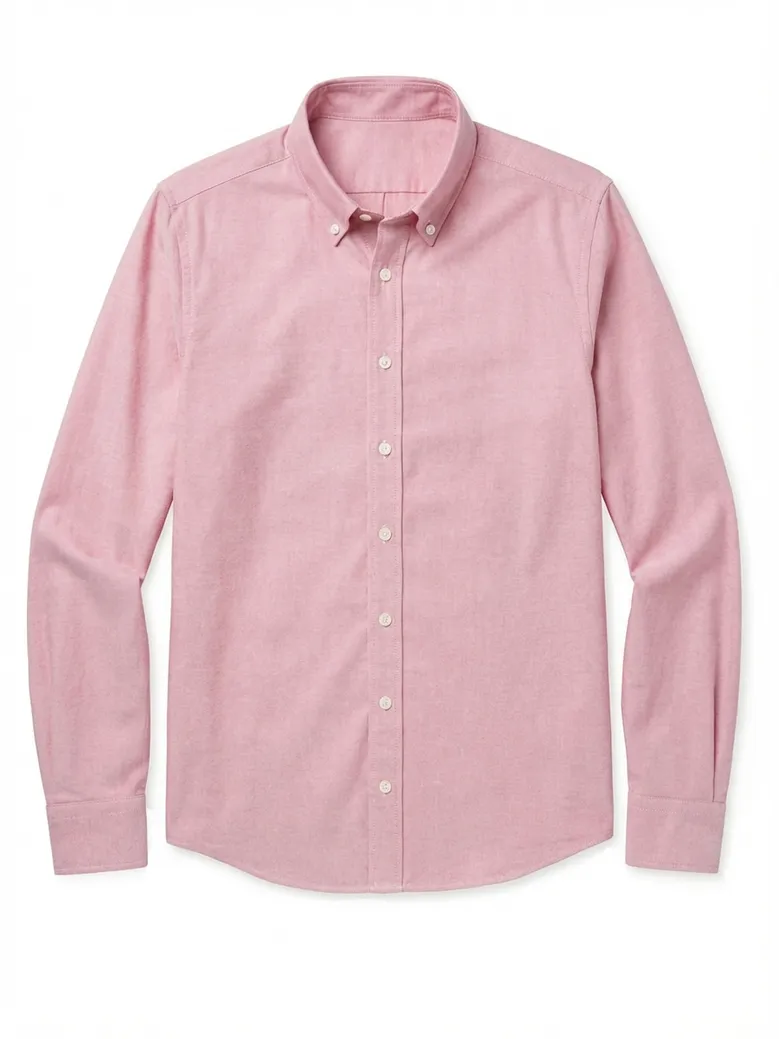 Camisa de popelina blanca lisa de fácil planchado