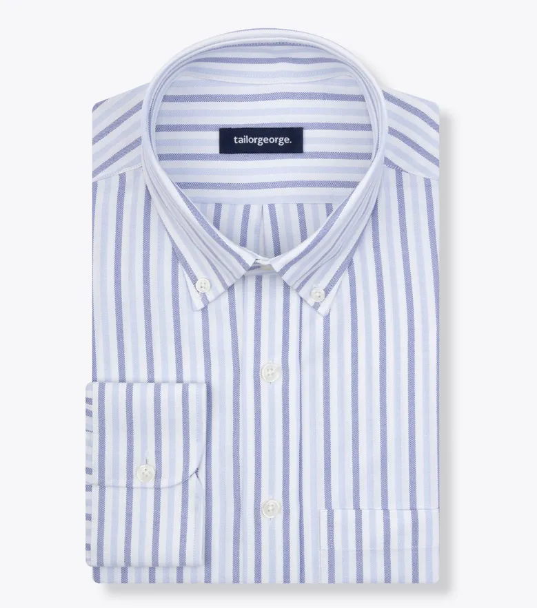 Camisa de popelina blanca lisa de fácil planchado