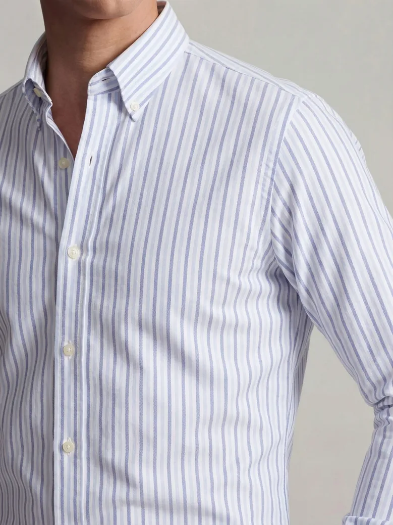 Camisa de popelina blanca lisa de fácil planchado