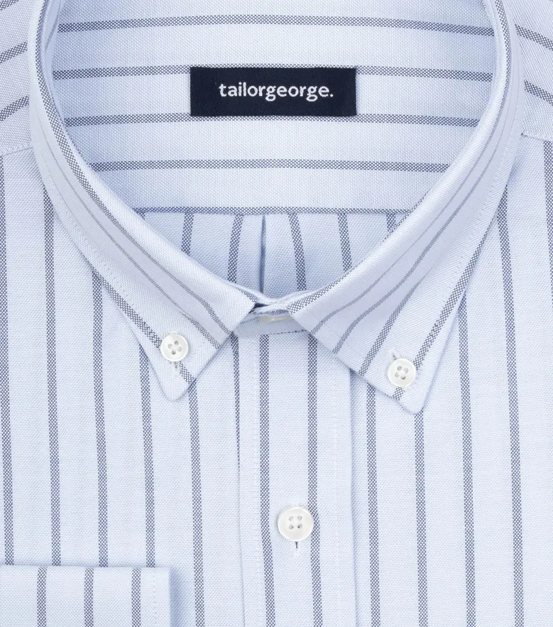 Camisa de popelina blanca lisa de fácil planchado