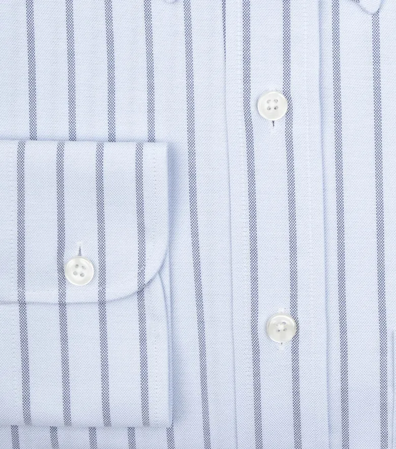Camisa de popelina blanca lisa de fácil planchado