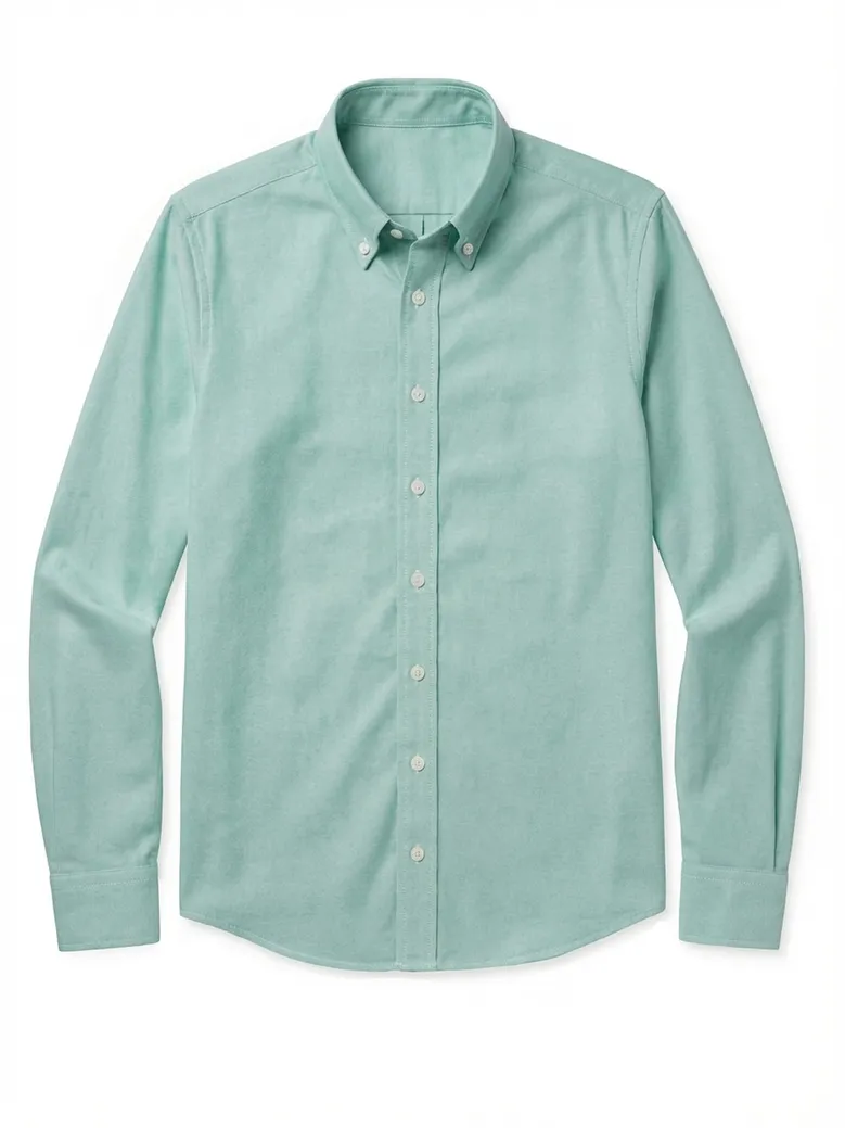 Camisa de popelina blanca lisa de fácil planchado