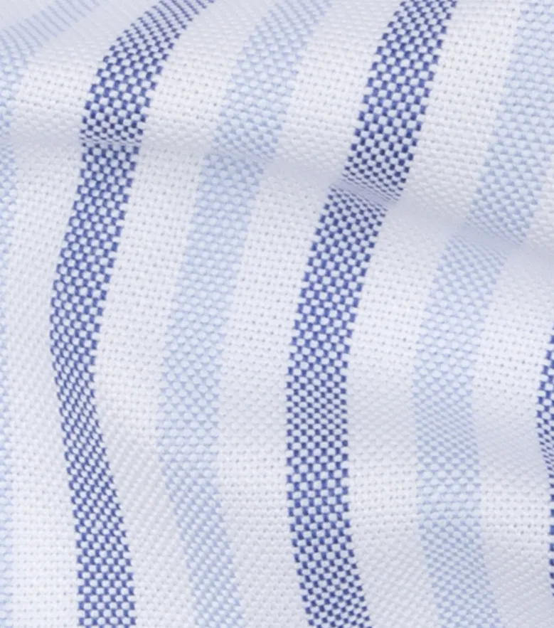 Camisa de popelina blanca lisa de fácil planchado