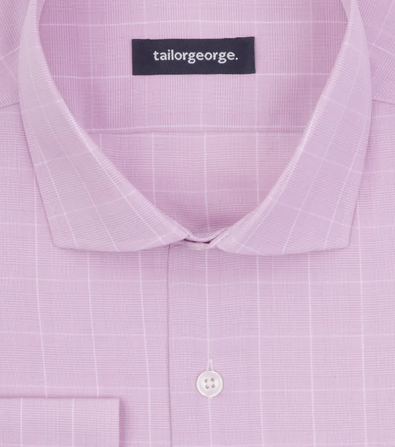 Camisa de popelina blanca lisa de fácil planchado