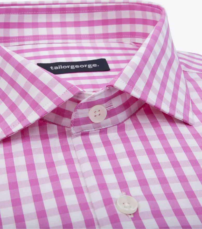 Camisa de popelina blanca lisa de fácil planchado