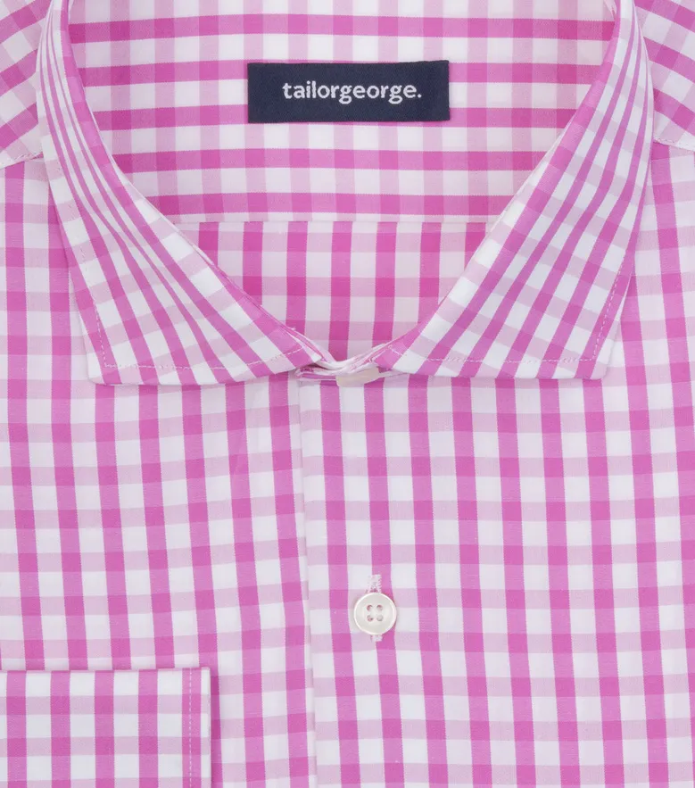 Camisa de popelina blanca lisa de fácil planchado