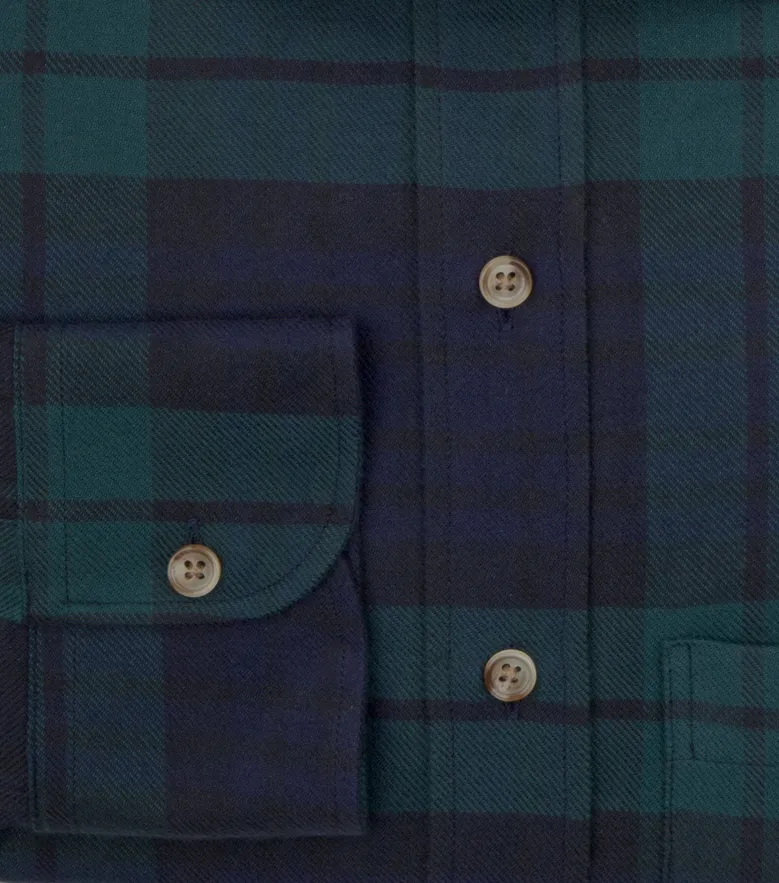 Camisa de popelina blanca lisa de fácil planchado