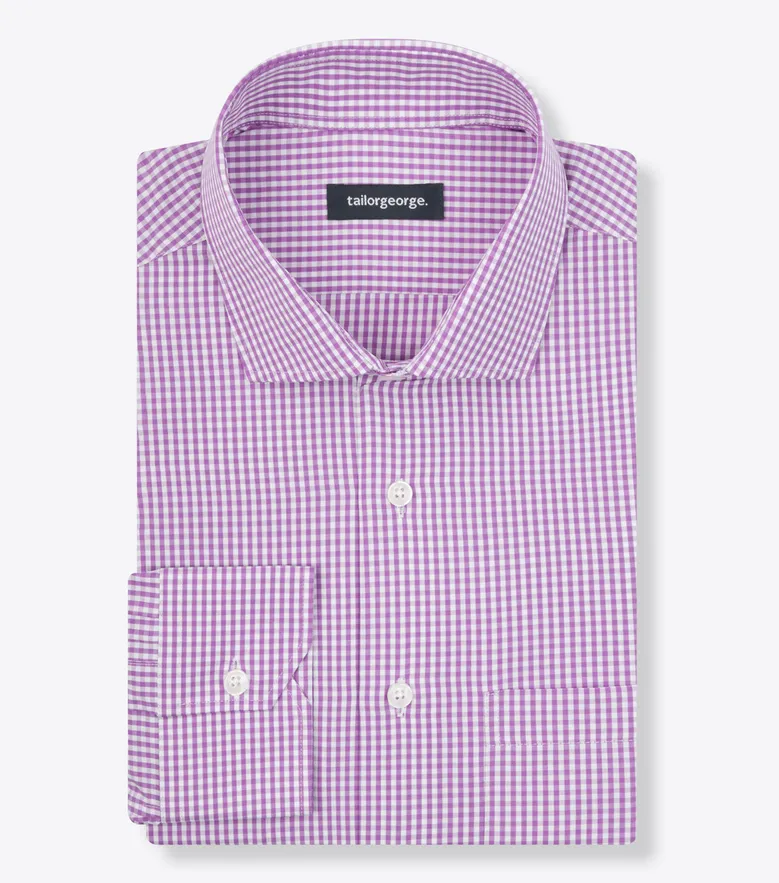 Camisa de popelina fácil de planchar