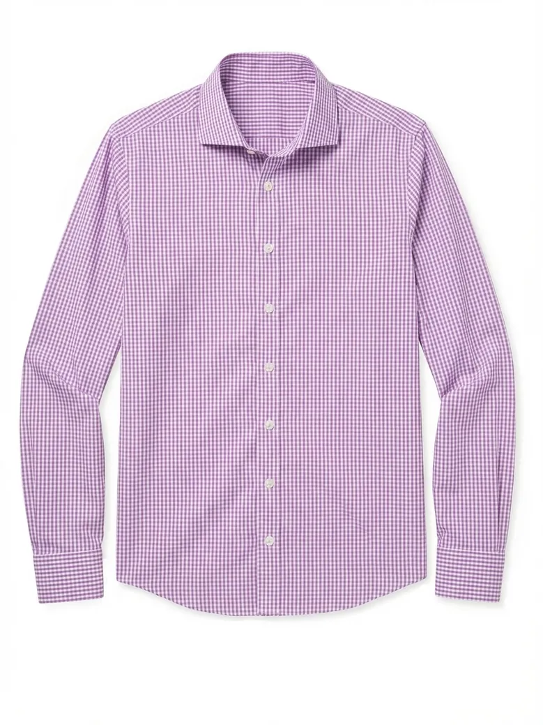 Camisa de popelina fácil de planchar