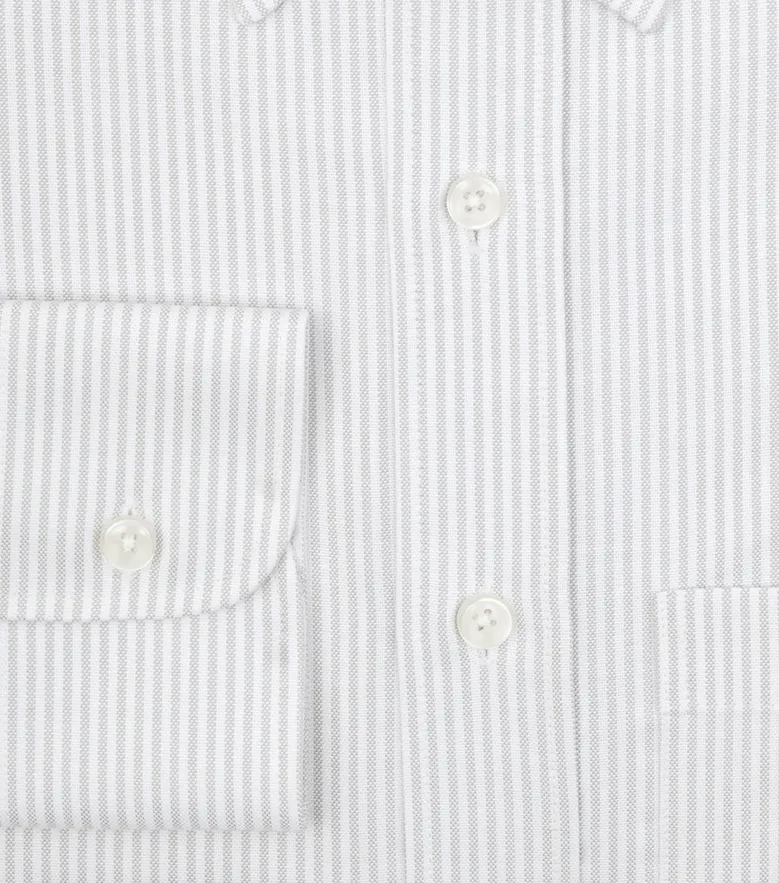 Camisa de popelina blanca lisa de fácil planchado