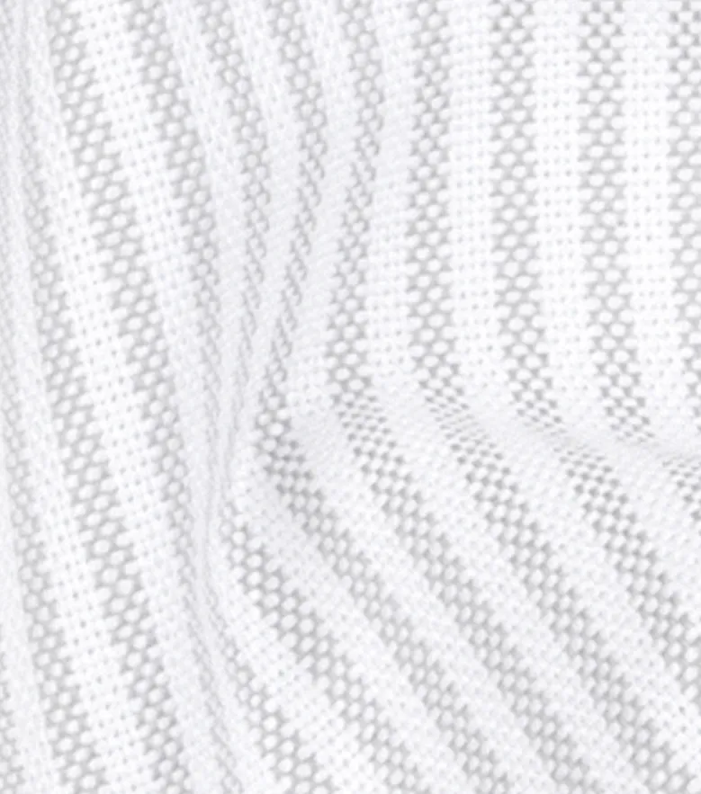 Camisa de popelina blanca lisa de fácil planchado
