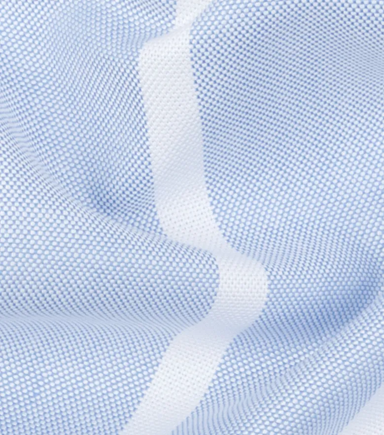 Camisa de popelina blanca lisa de fácil planchado