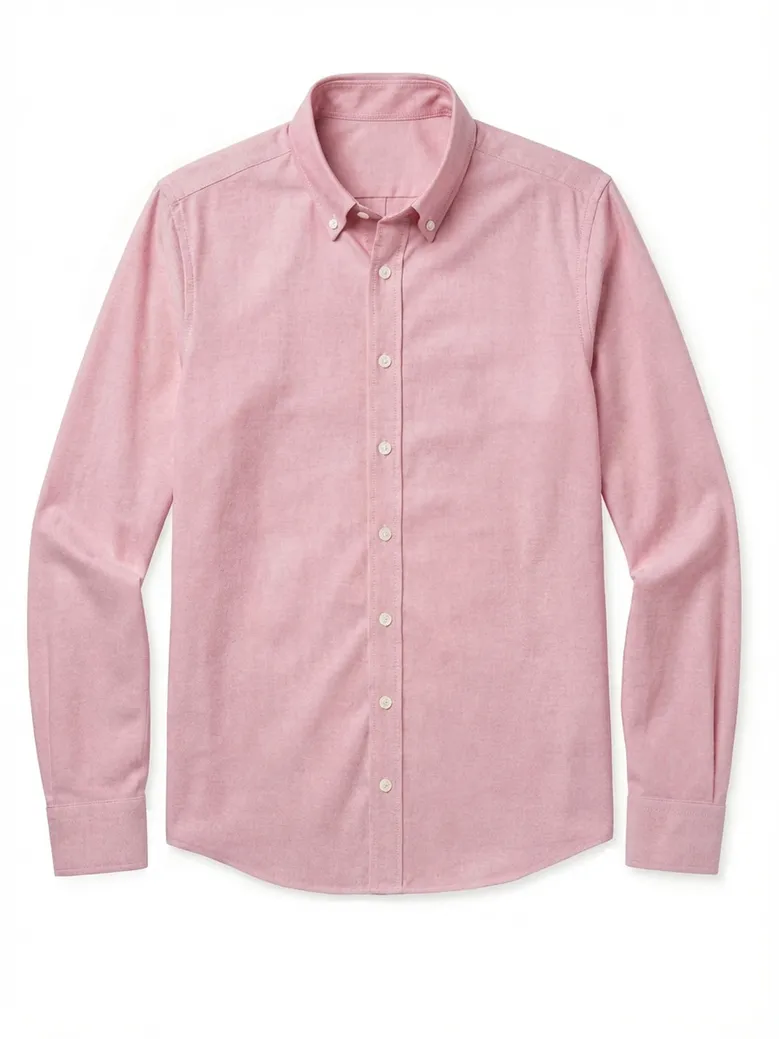 Camisa de popelina blanca lisa de fácil planchado