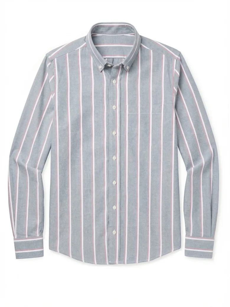 Camisa de popelina blanca lisa de fácil planchado