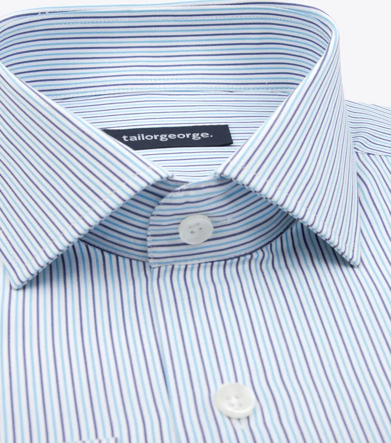 Camisa de popelina fácil de planchar
