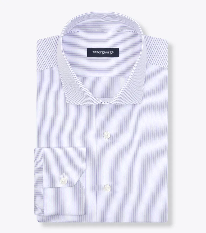 Camisa de popelina blanca lisa de fácil planchado