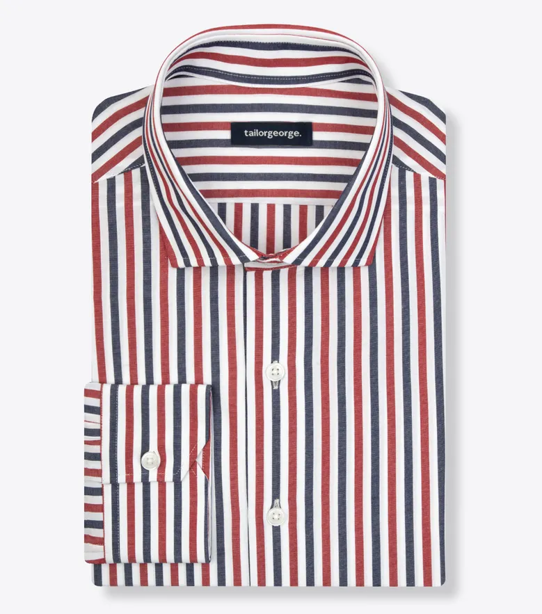 Camisa de popelina blanca lisa de fácil planchado