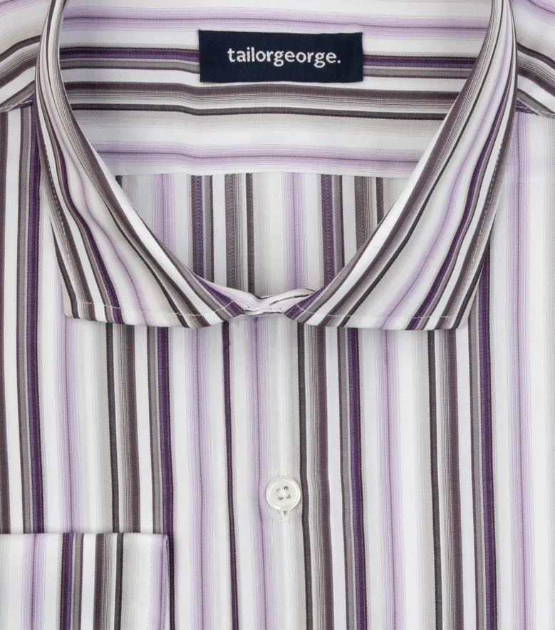 Camisa de popelina blanca lisa de fácil planchado