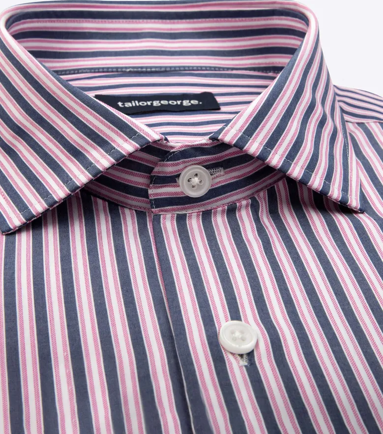 Camisa de popelina blanca lisa de fácil planchado