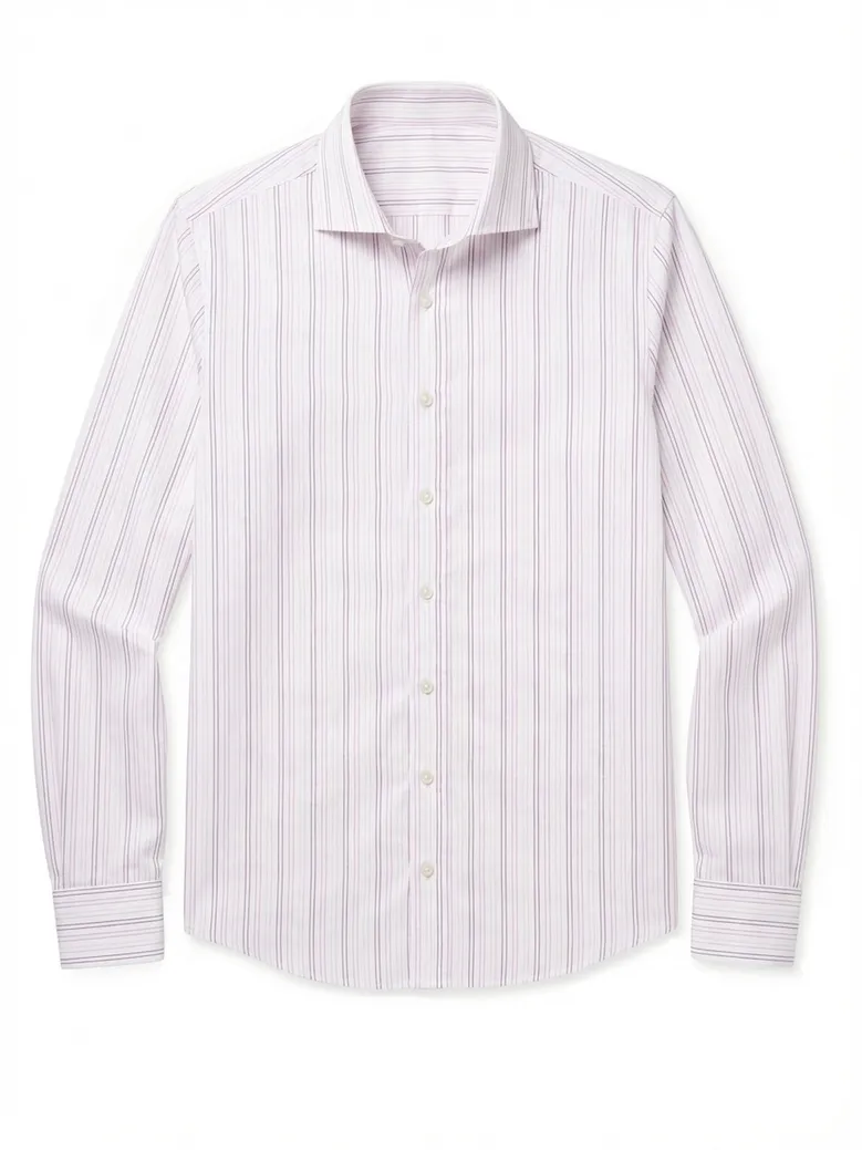 Camisa de popelina blanca lisa de fácil planchado