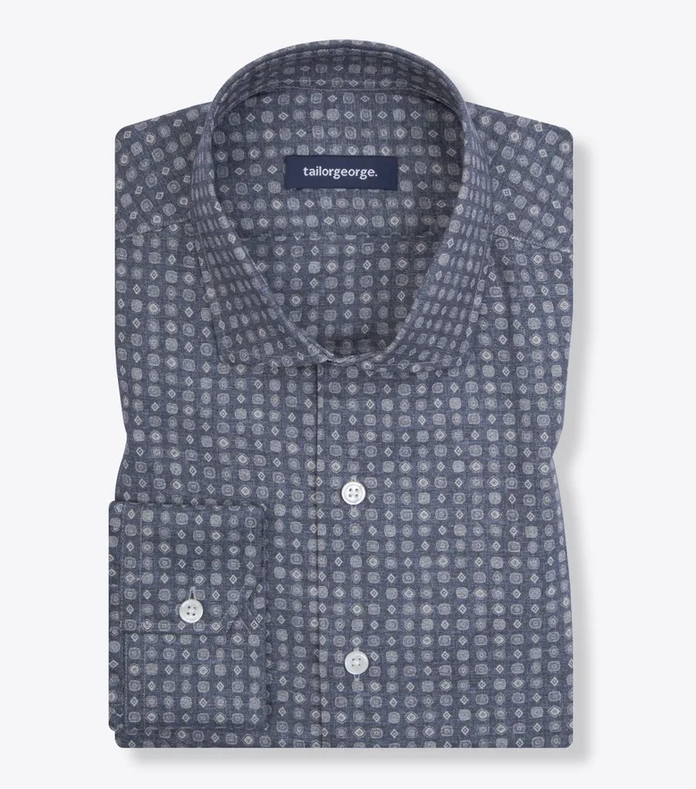 Camisa de popelina blanca lisa de fácil planchado