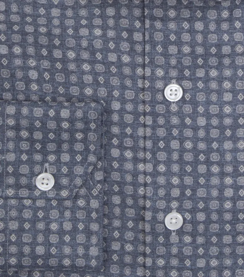 Camisa de popelina blanca lisa de fácil planchado