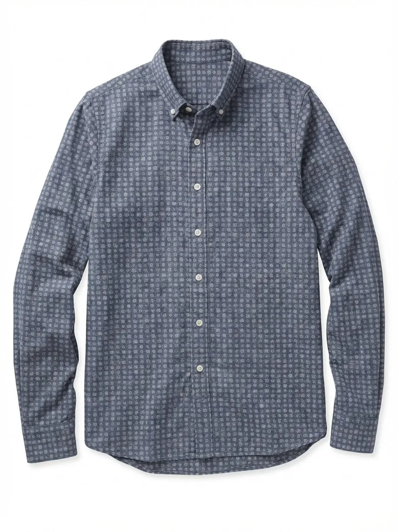 Camisa de popelina blanca lisa de fácil planchado