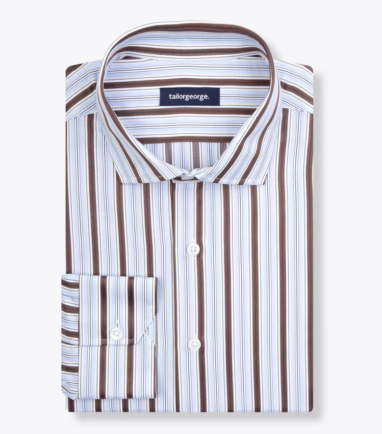 Camisa de popelina blanca lisa de fácil planchado