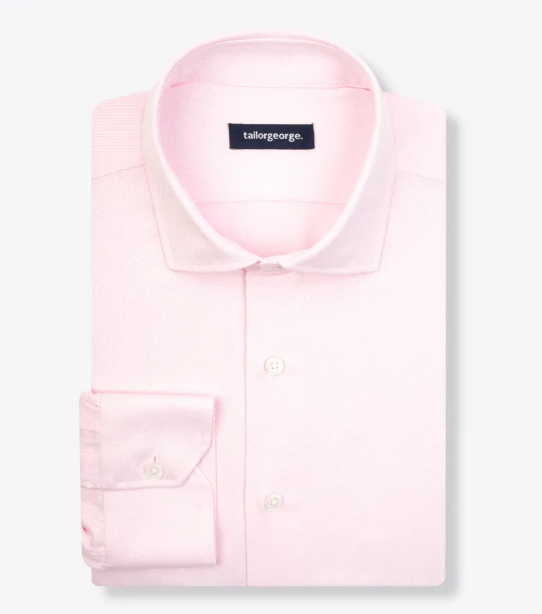 Camisa de popelina blanca lisa de fácil planchado