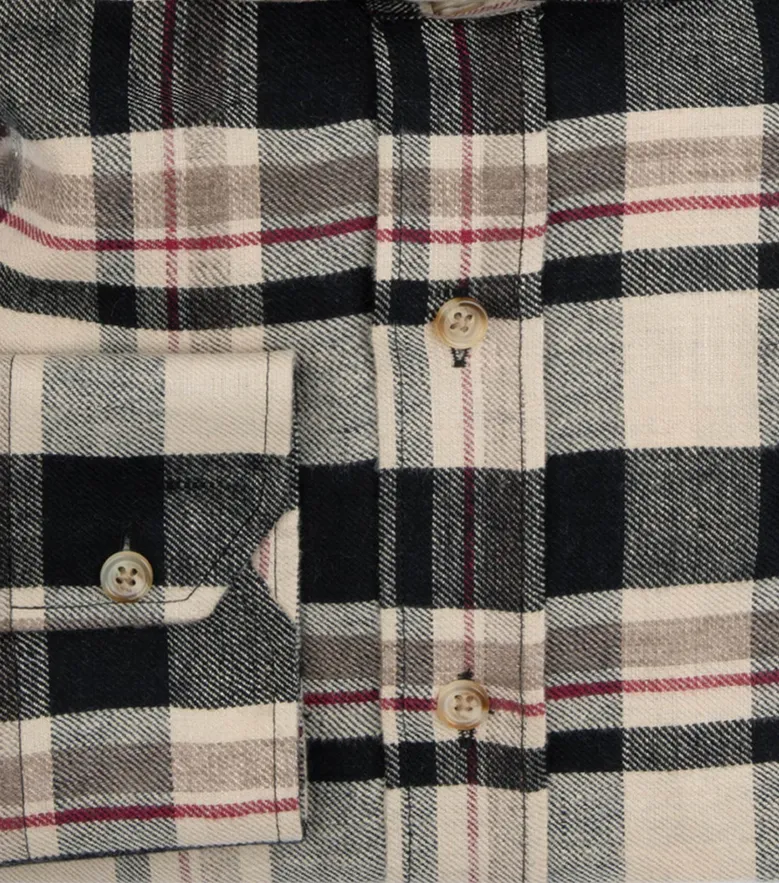 Camisa de popelina blanca lisa de fácil planchado