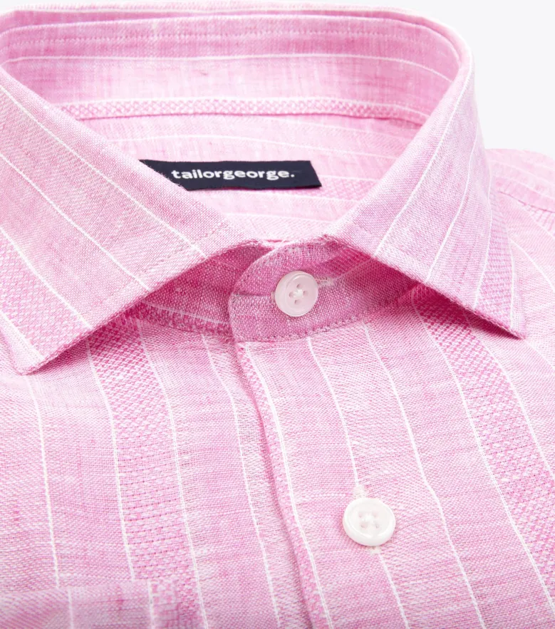 Camisa de popelina blanca lisa de fácil planchado