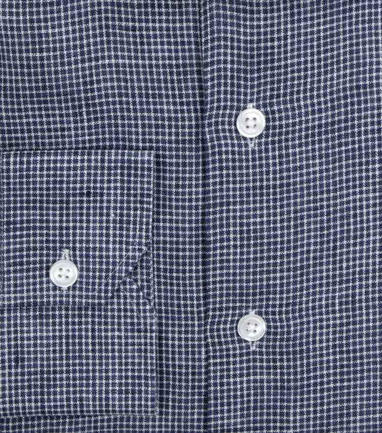 Camisa de popelina blanca lisa de fácil planchado