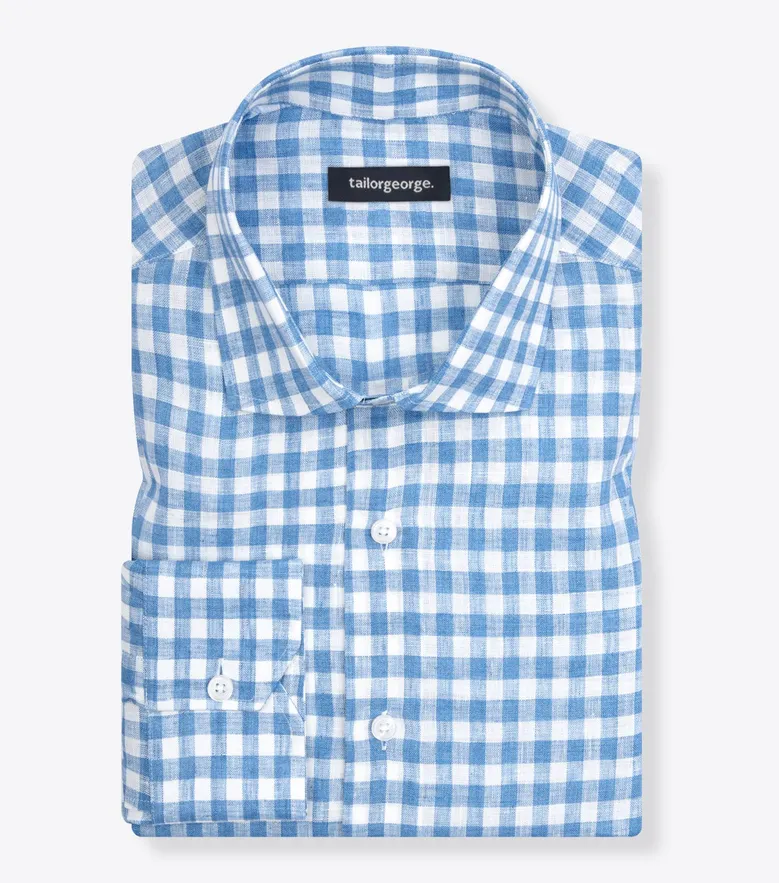 Camisa de popelina blanca lisa de fácil planchado