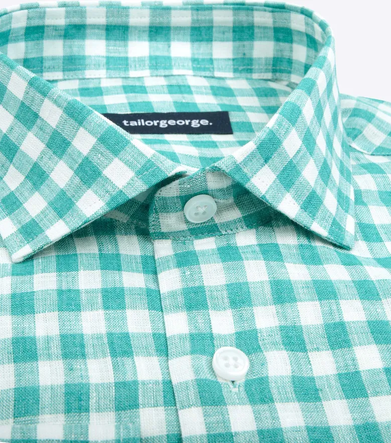 Camisa de popelina blanca lisa de fácil planchado