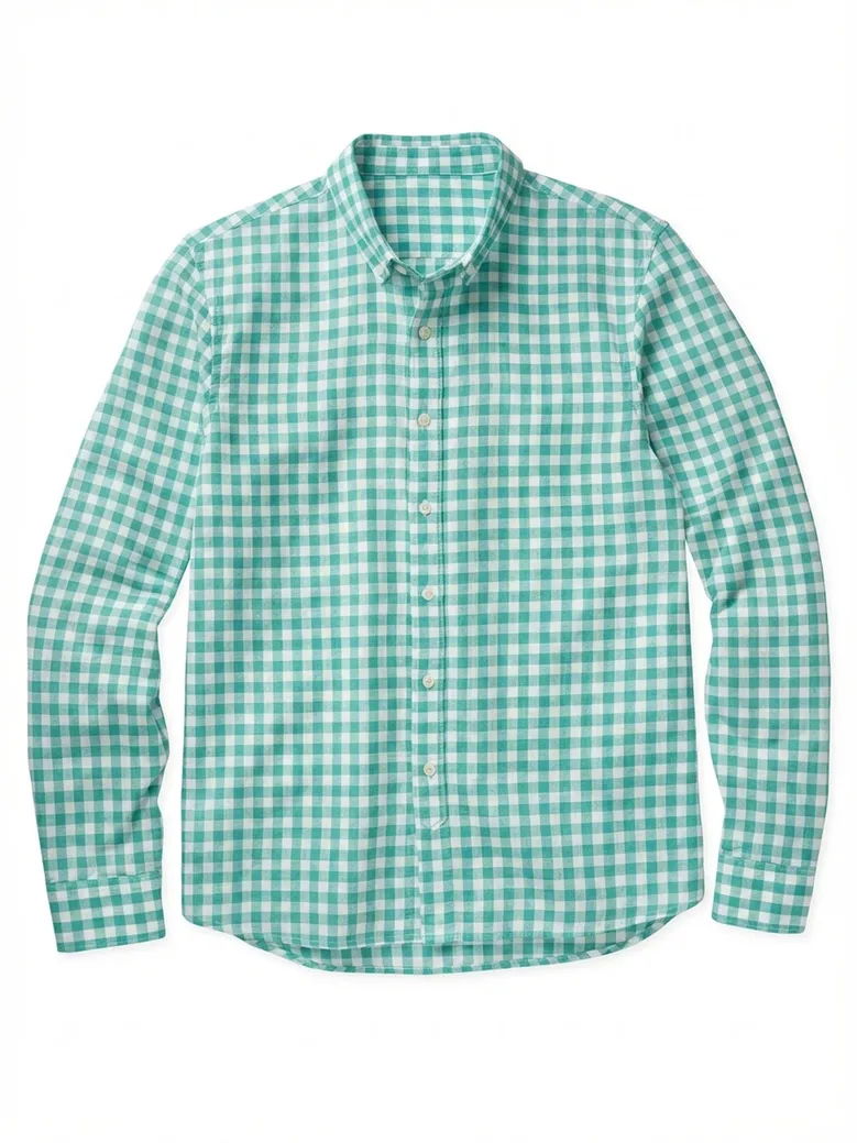 Camisa de popelina blanca lisa de fácil planchado