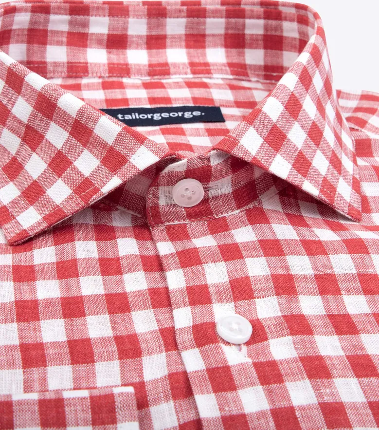 Camisa de popelina blanca lisa de fácil planchado
