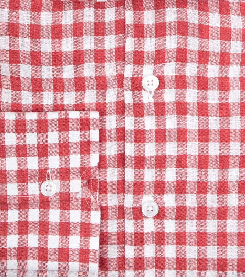 Camisa de popelina blanca lisa de fácil planchado